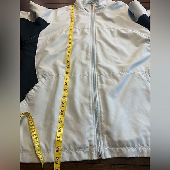 Nike XL (16-18) Women’s Full ZIP Light Blue Jacket - Picture 6 of 7